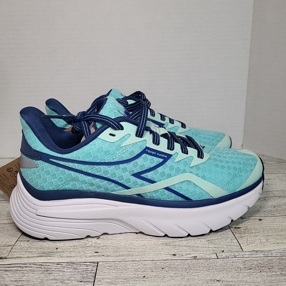 Diadora Equipe Nucleo Running Womens 6 Blue Sneakers Athletic Shoe 179095-D0503